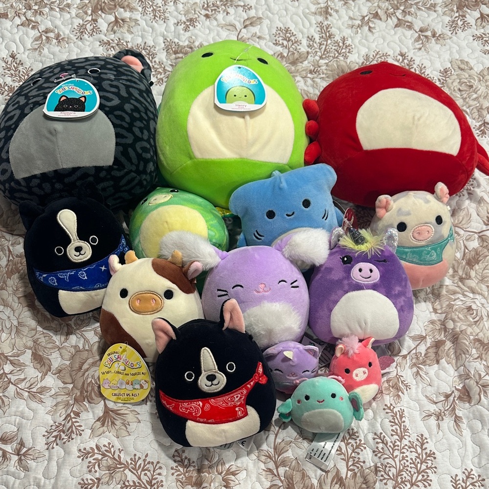 Squishmallows Assorted Colors Stuffed Animals